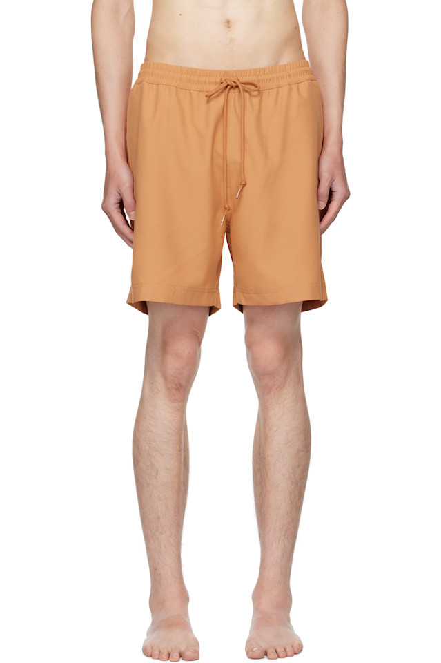 

Carhartt Work In Progress Оранжевые плавательные шорты «Chase»