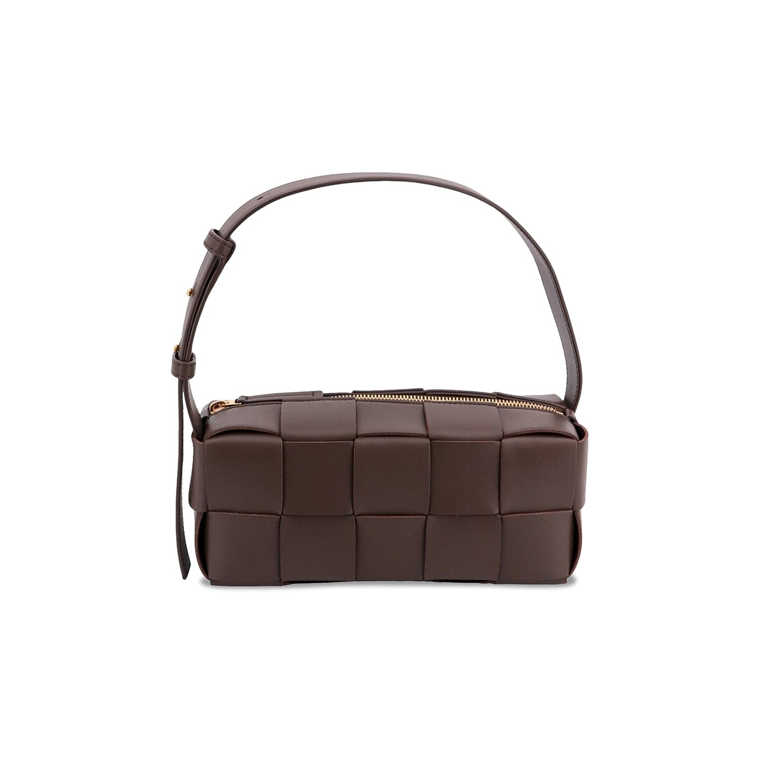 

Маленькая сумка на плечо Bottega Veneta Brick, Светло-коричневый/золотой