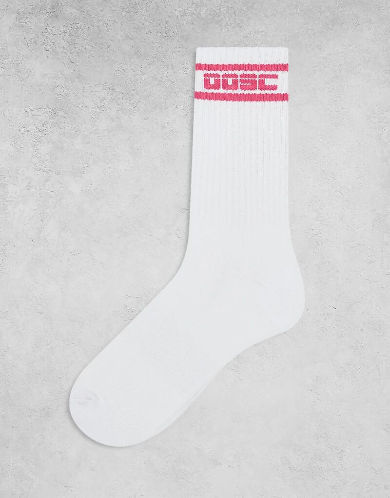 

Носки OOSC Oosc Crew Sock розового цвета