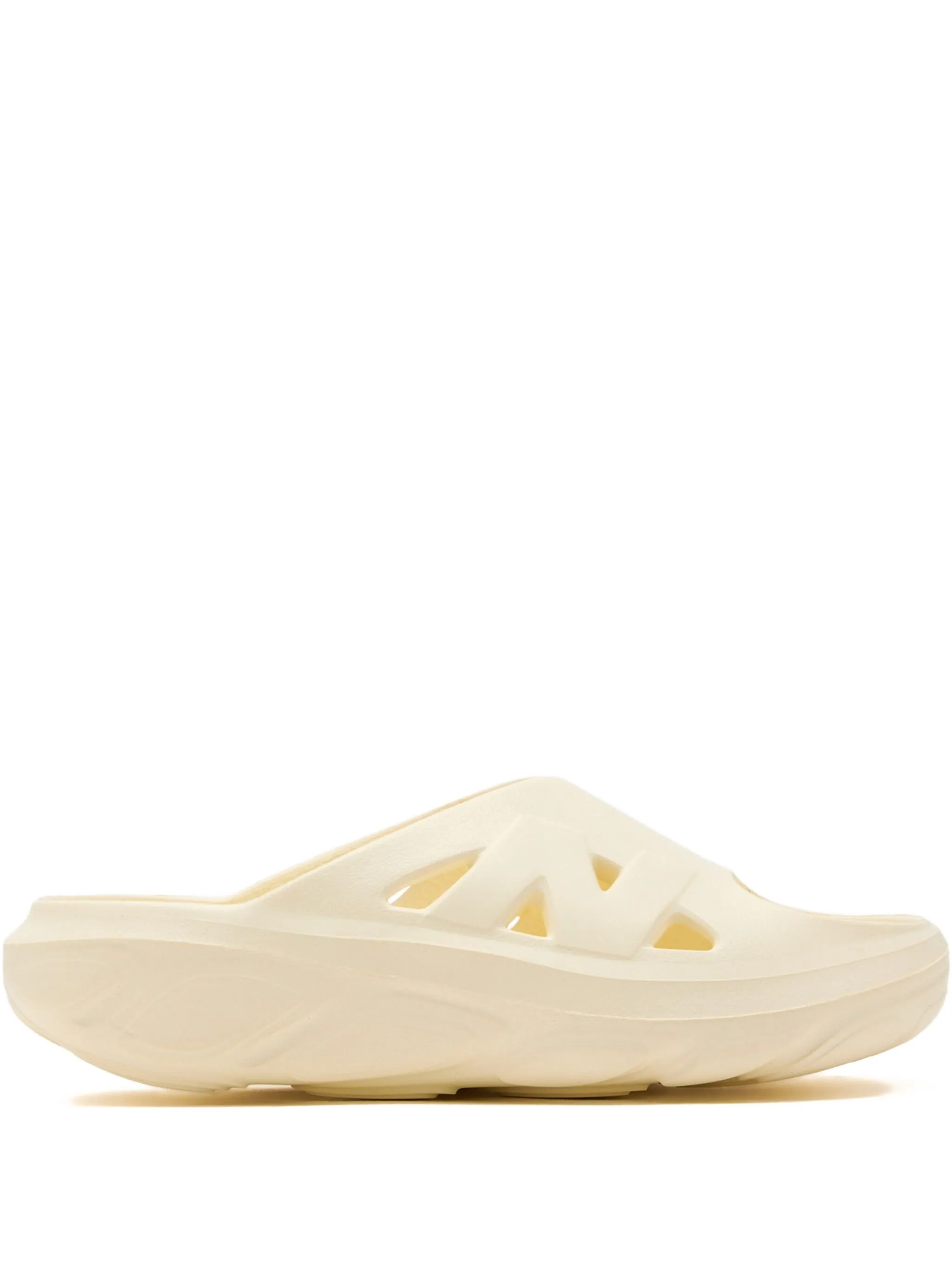 

Шлепанцы на платформе с вырезами New Balance, желтый