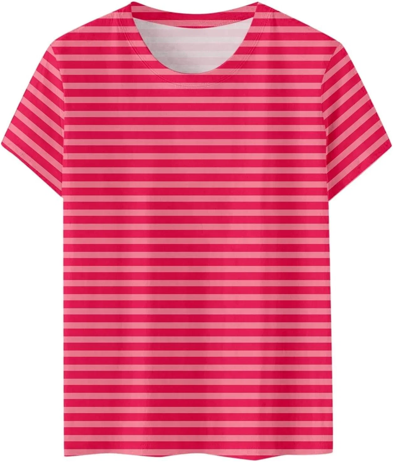Футболка женская с графическим принтом, Hot Pink — фото 4
