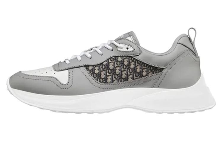 Кроссовки мужские Dior B25 Lifestyle, белый / серый