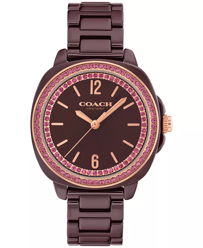 

Женские часы Kitt Cherry с керамическим браслетом, 34mm Coach