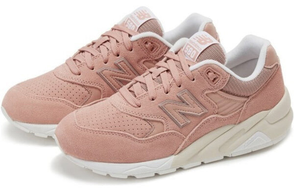 Кроссовки 580 серии розовые d широкие New Balance, розовый — фото 2