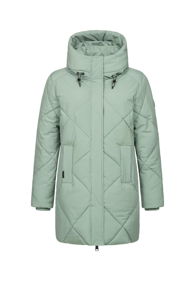 

Стеганое пальто диаманта Ragwear, зеленый