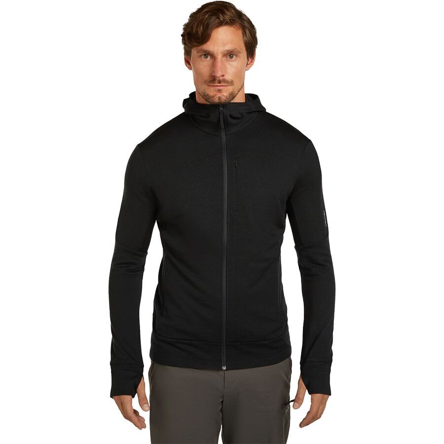 

Толстовка Icebreaker Merino 260 Quantum Long-Sleeve Zip Icebreaker, Black