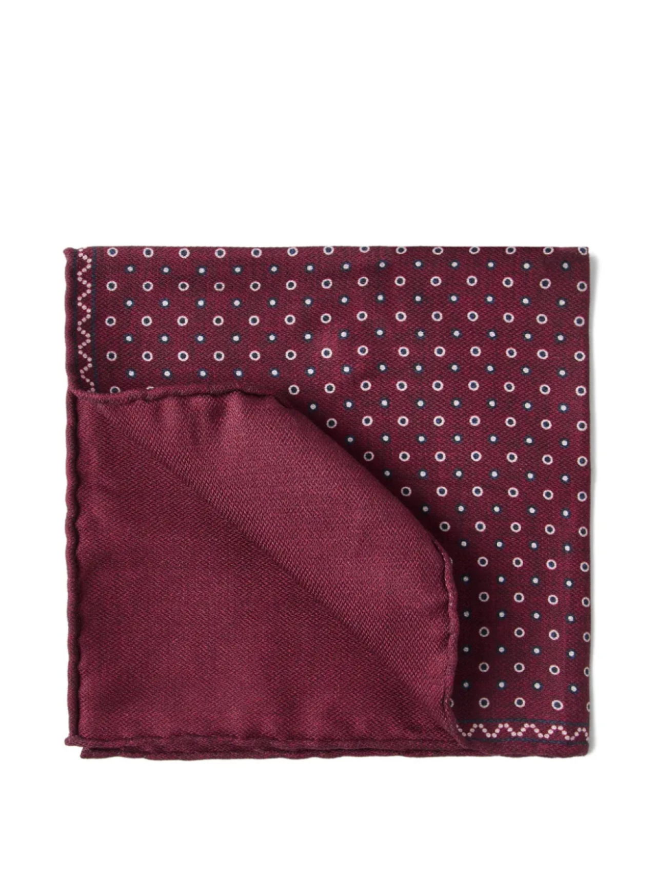 

Brunello Cucinelli шелковый платок-паше, красный