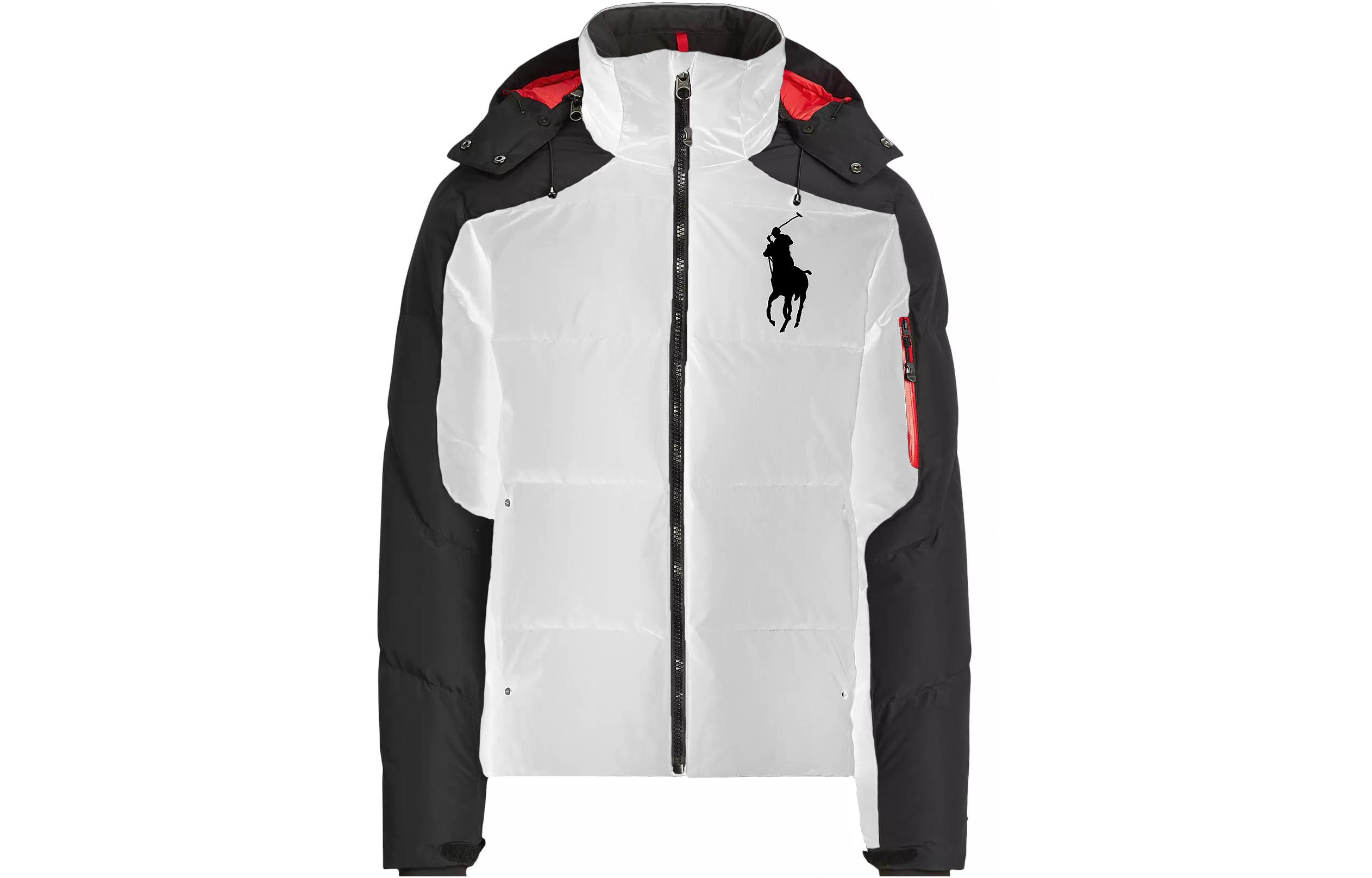 Куртка Polo Ralph Lauren Big Pony Hooded Down Puffer, серый — фото 2