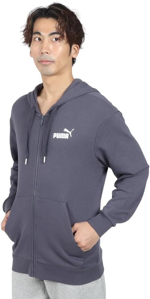 

Мужская спортивная толстовка PUMA POWER Graphic Full-Zip Hoodie TR 684218, серый