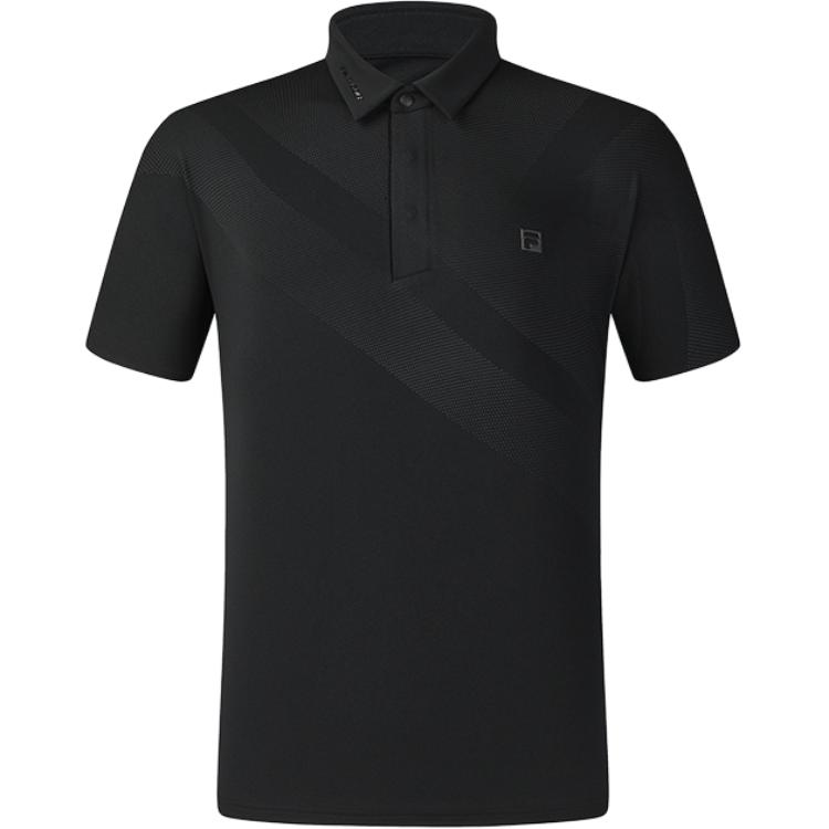 

FILA Мужская поло для гольфа Black