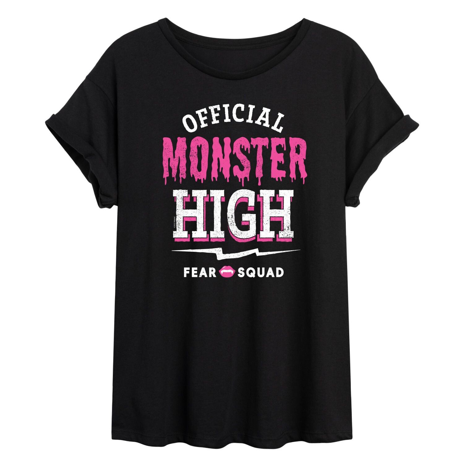 

Большая футболка с рисунком Monster High для юниоров "Fang Club" Licensed Character