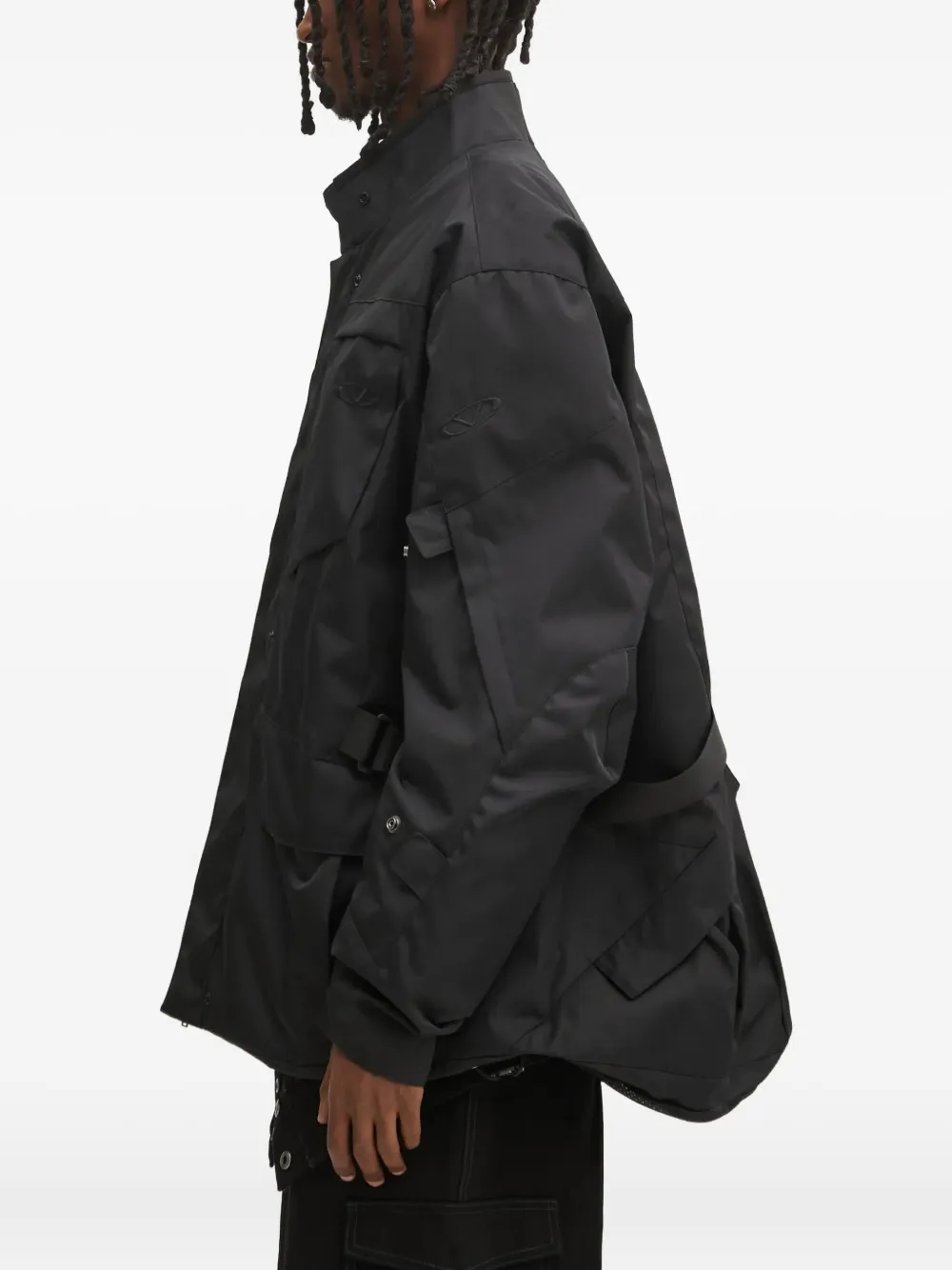 Куртка с множеством карманов Vetements, черный — фото 3