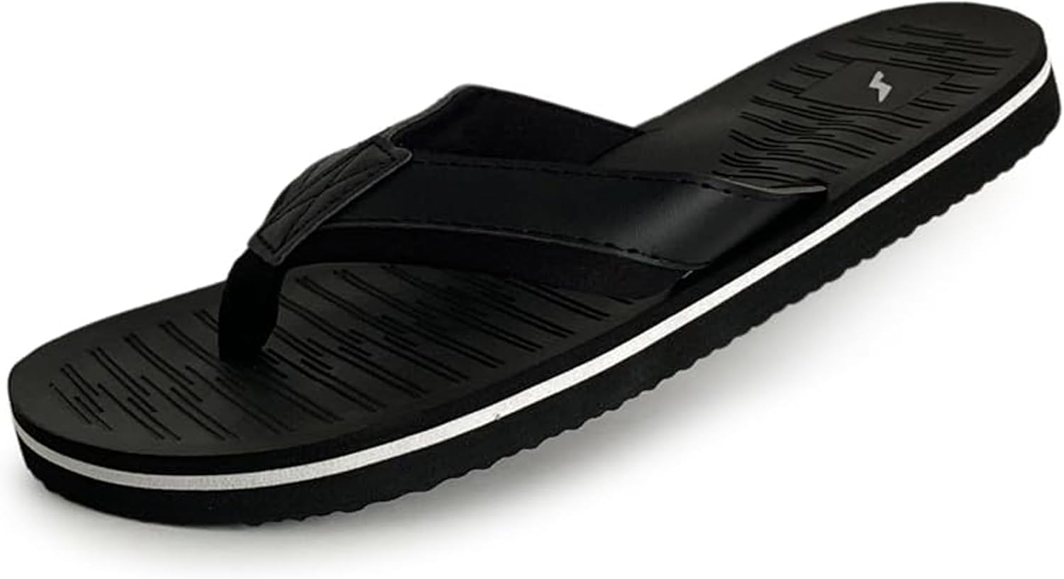 

Мужские шлепанцы NORTY Thong - Обувь для лета - Удобные сандалии - Мужские шлепанцы - Размер немного меньше обычного, белый/черный