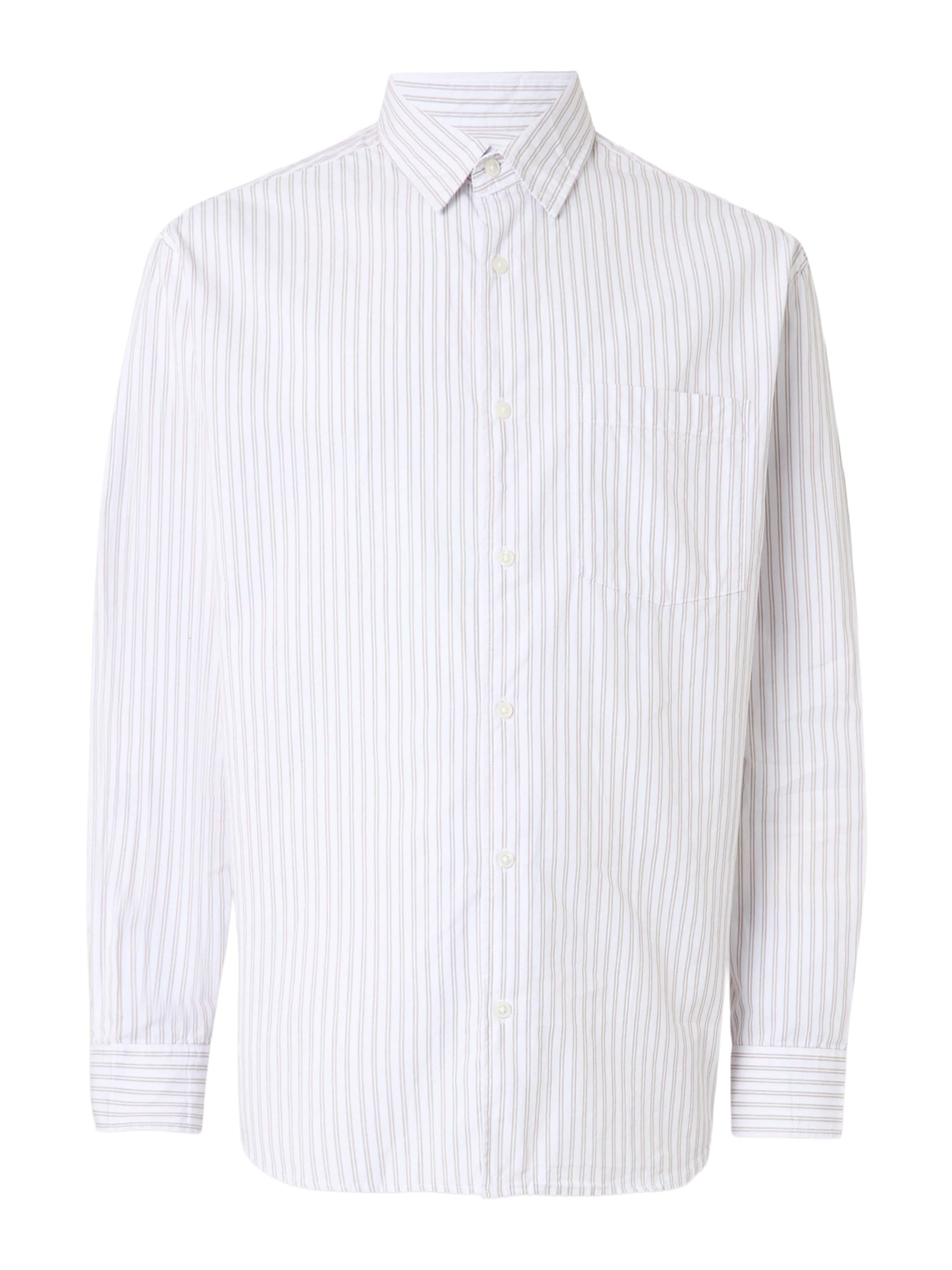 

JACK & JONES Рубашка для бизнеса 'JJCOLE' комфортного кроя в цвете серебристо-серый, светло-серый