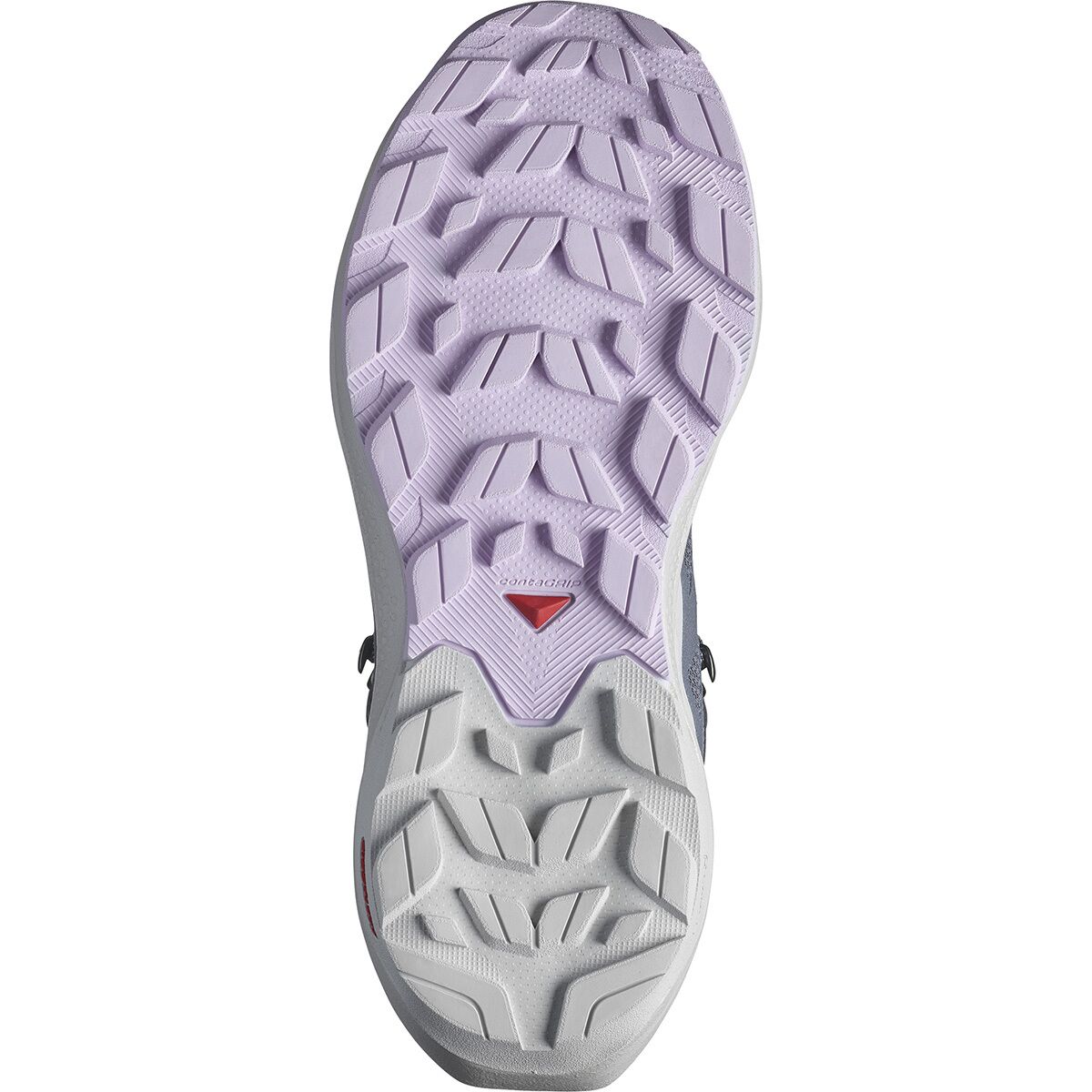 Ботинки женские Salomon Elixir Activ Mid GTX - 2024 для активного отдыха, серо-белый — фото 4