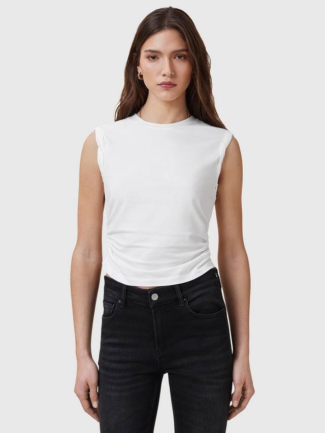 

Топ-майка из органического хлопка West с добавлением модала AllSaints, White