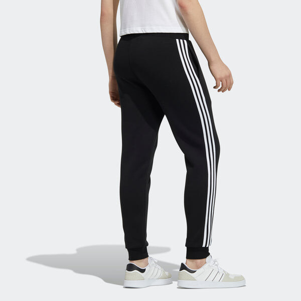 Спортивные штаны Men's adidas neo Ce 3S Flc Tp Logo Stripe Bundle Feet Sports Pants/Trousers/Joggers Black, черный — фото 3