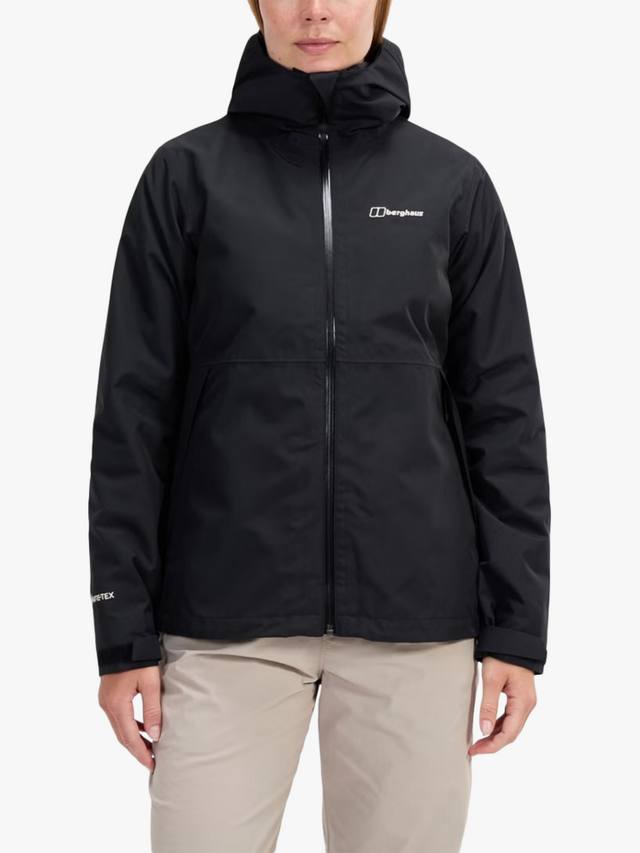 

Женская водонепроницаемая куртка 3-в-1 bramblfell gemini gore-tex Berghaus, цвет Jet Black