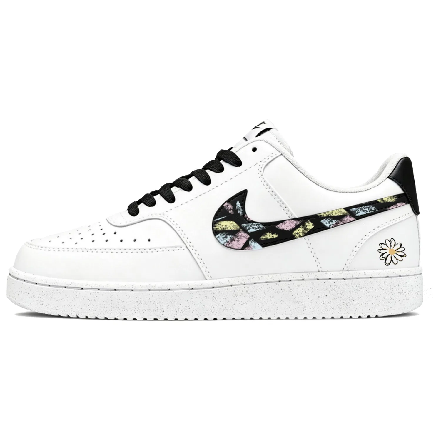 Кроссовки Nike Court Vision 1 Black White — фото 3