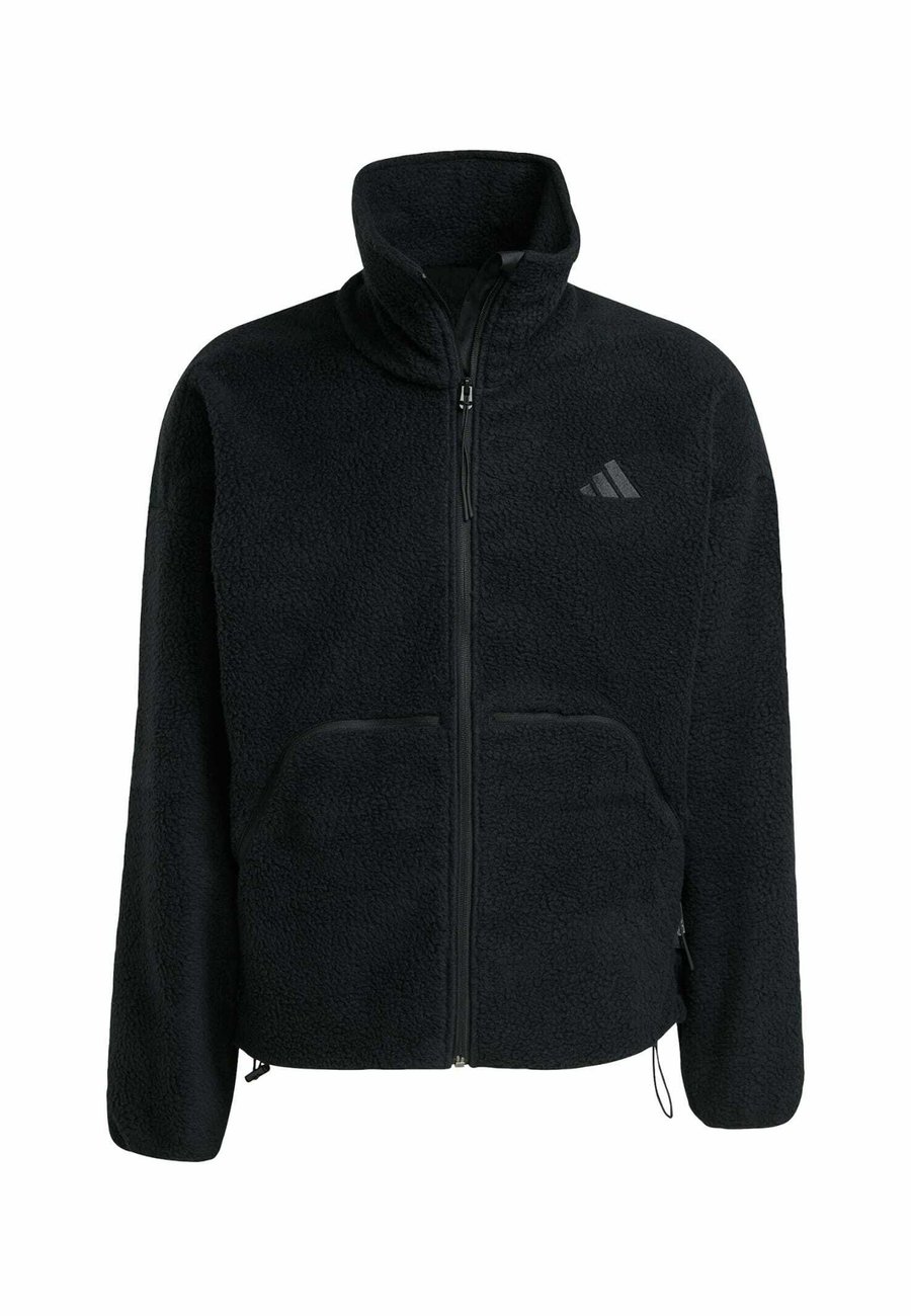 Флисовая куртка Adidas Sportswear Fleece jacket, Black — фото 4