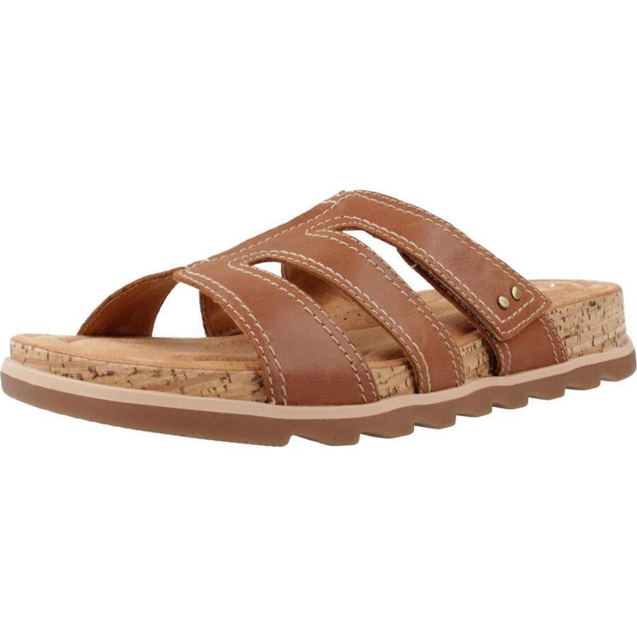 Сандалии Clarks модель Yacht Coral цвет Коричневый