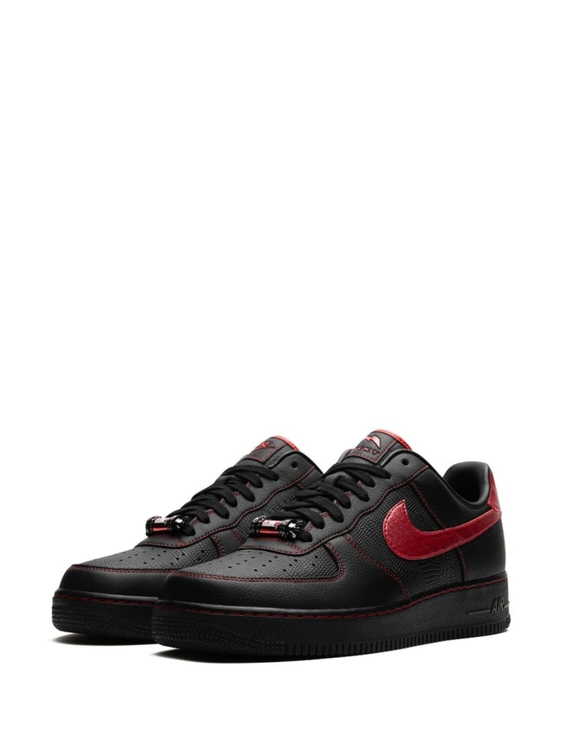 Кроссовки Air Force 1 Low RTFKT - Demon Nike, черный — фото 3