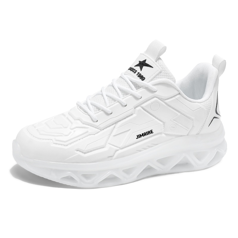 

King Jinmai Низкие беговые кроссовки унисекс белые, цвет White