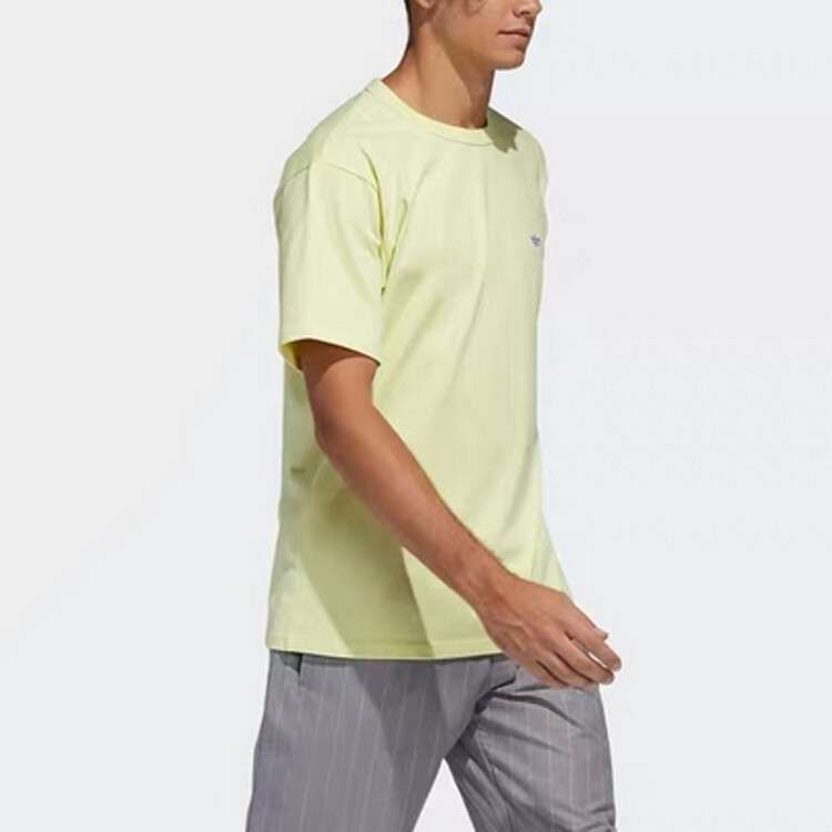 Футболка с логотипом Shmoo мужская зеленая Adidas Originals, зеленый — фото 4