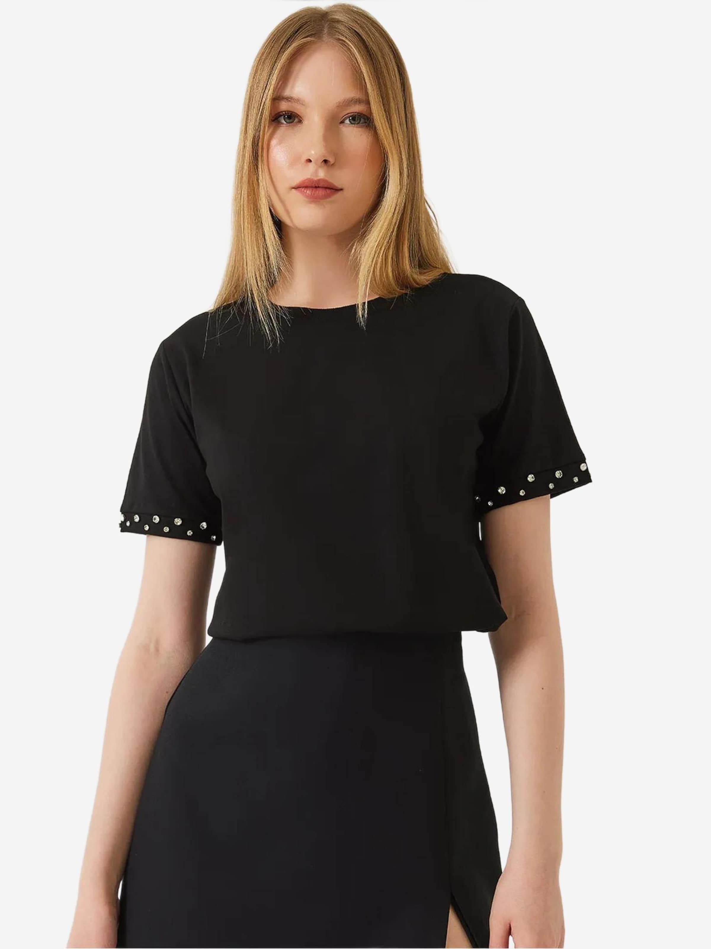 

Bianco Lucci Футболка в черном цвете