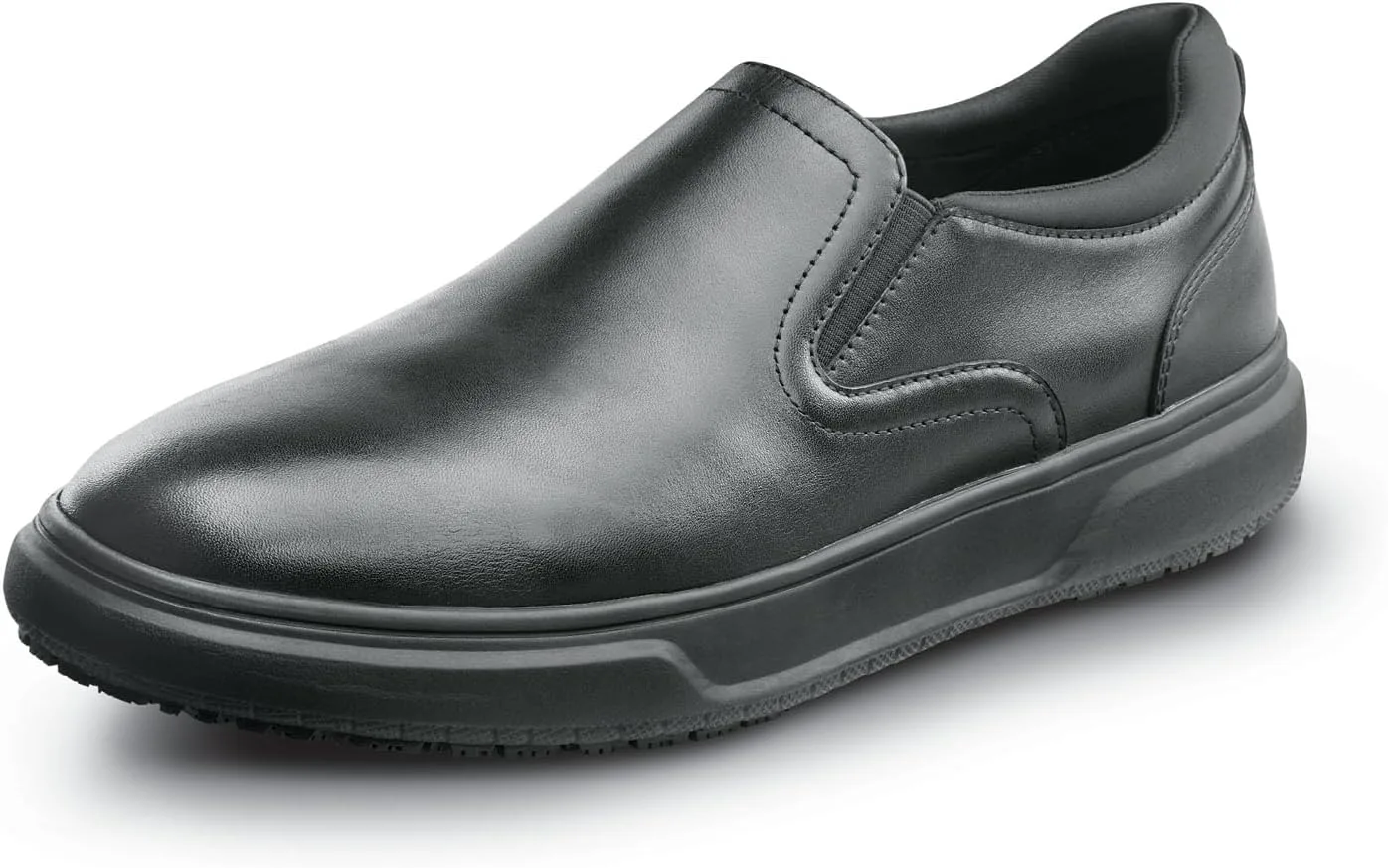 Мужские туфли Oxford Premier MaxTrax с мягким носком и без шнурков Florsheim, черный