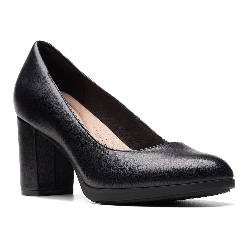 Женские кожаные туфли Clarks Bayla Skip, черный