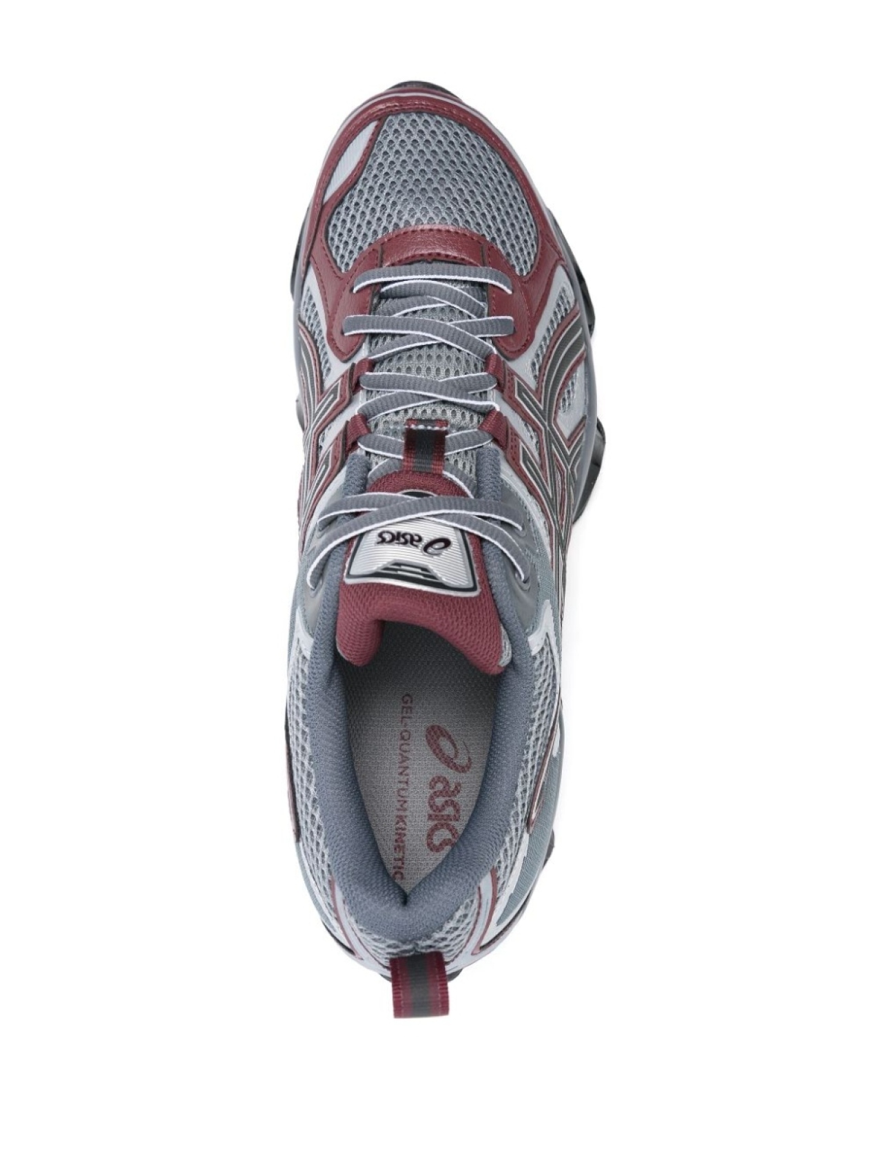 Кроссовки ASICS Gel-Quantum Kinetic "Sheet Rock Dark Cherry" — фото 4