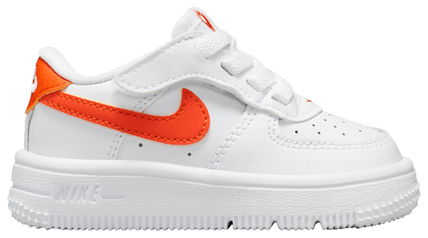 

Кроссовки Nike Force 1 Low EasyOn TD 'White Safety Orange', белый