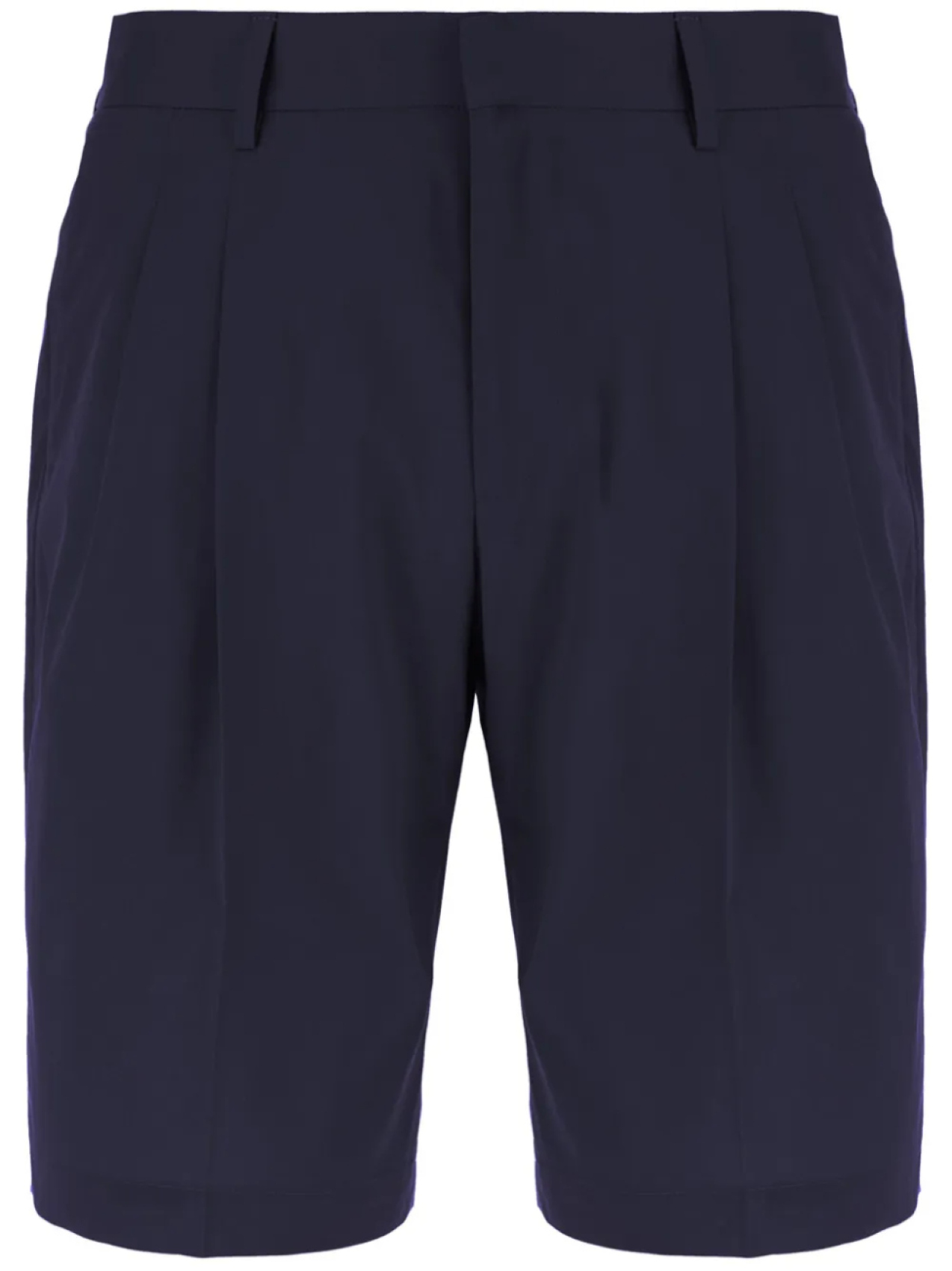 

Корнелианские плиссированные шорты Corneliani, синий