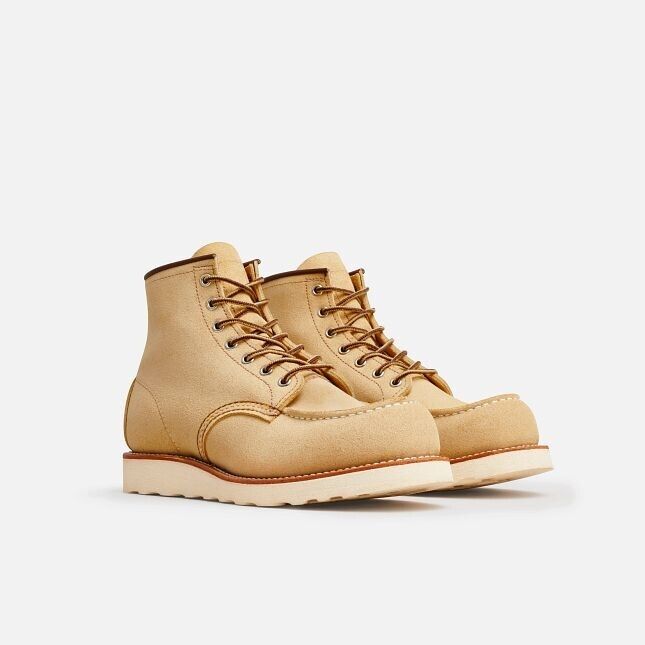 Red Wing Classic Moc 8833 мужские ботинки 6 дюймов из кожи Hawthorne Abilene в стиле casual Red Wing Shoes — фото 2