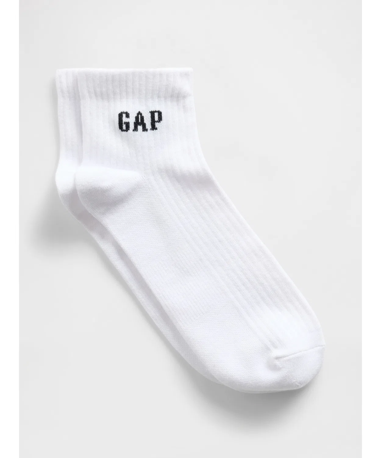 Носки GAP с логотипом, короткие, хлопок/полиэстер, белый