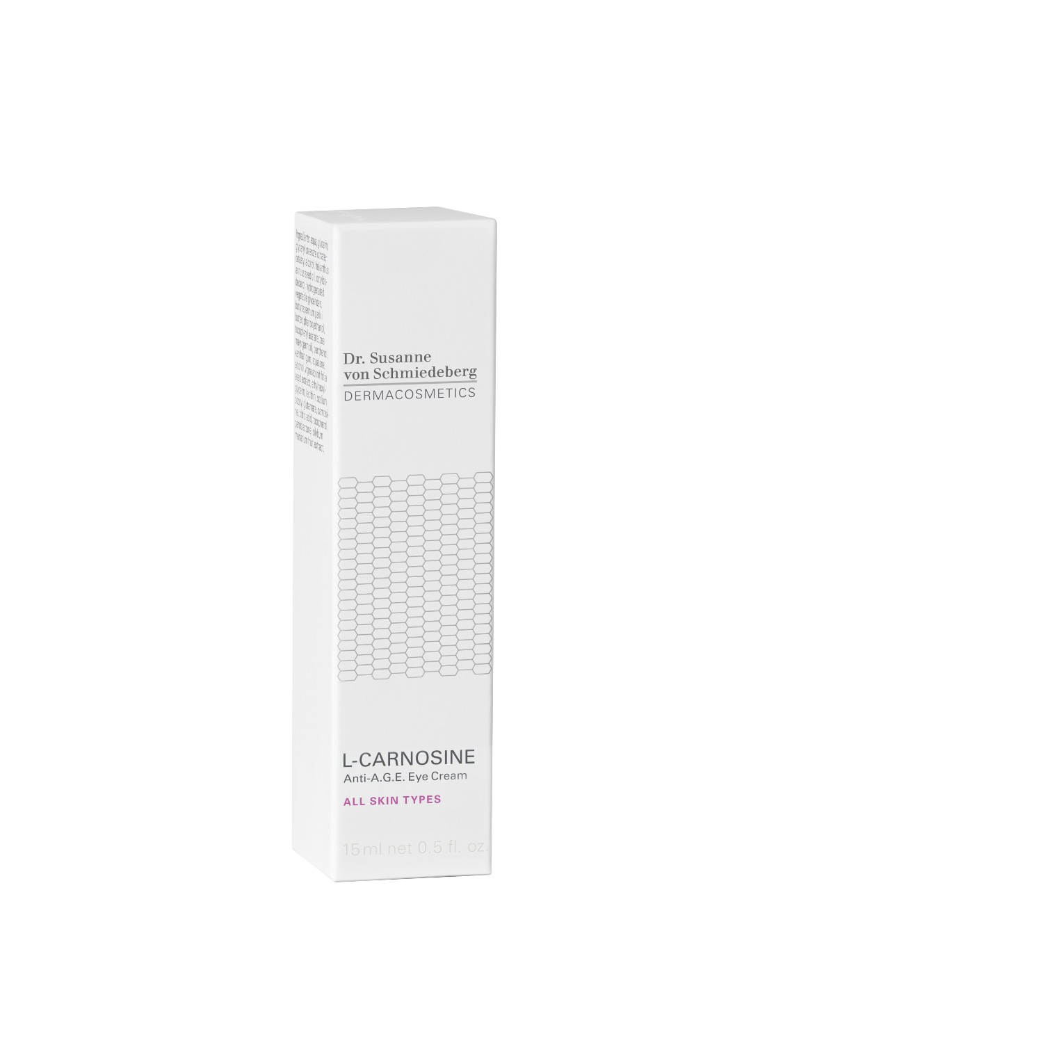 Крем для век Dr Susanne Von Schmiedeberg — L-carnosine anti-a.g.e. eye cream , объем, 15 мл — фото 3