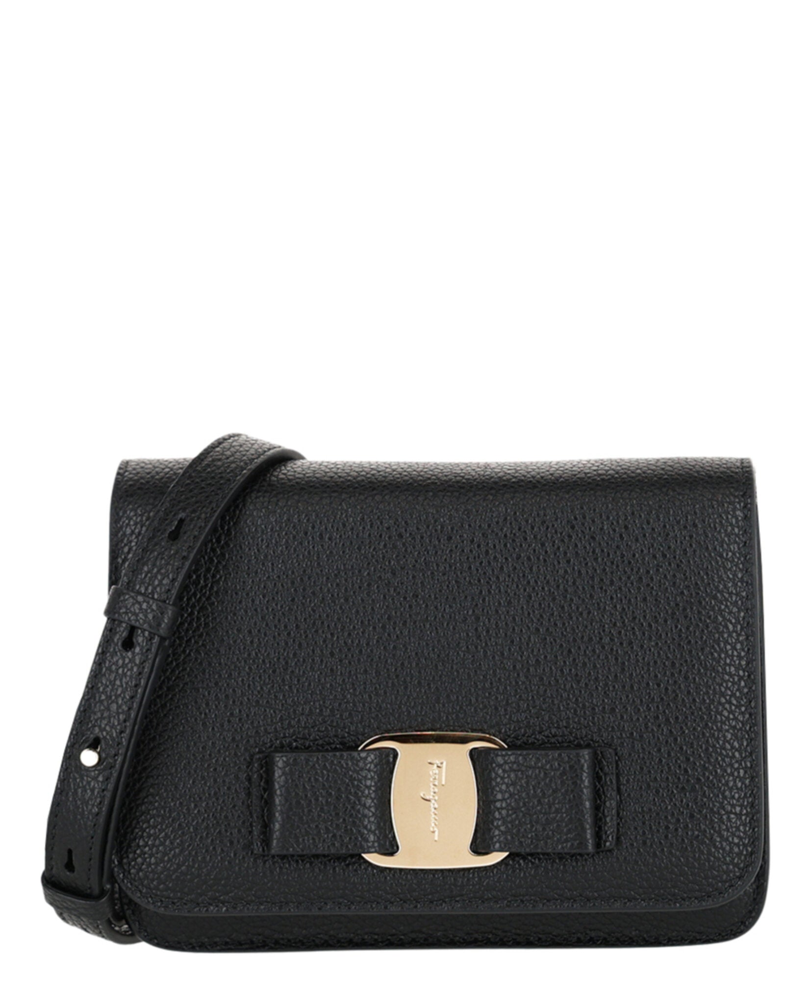 

Сумка через плечо Vara Bow Salvatore Ferragamo, черный