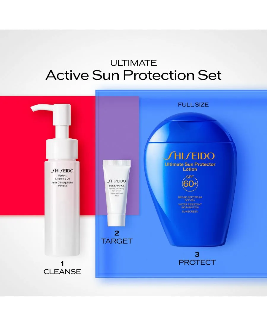 Shiseido Подарочный набор из 3 предметов для активной защиты кожи от солнца — фото 3