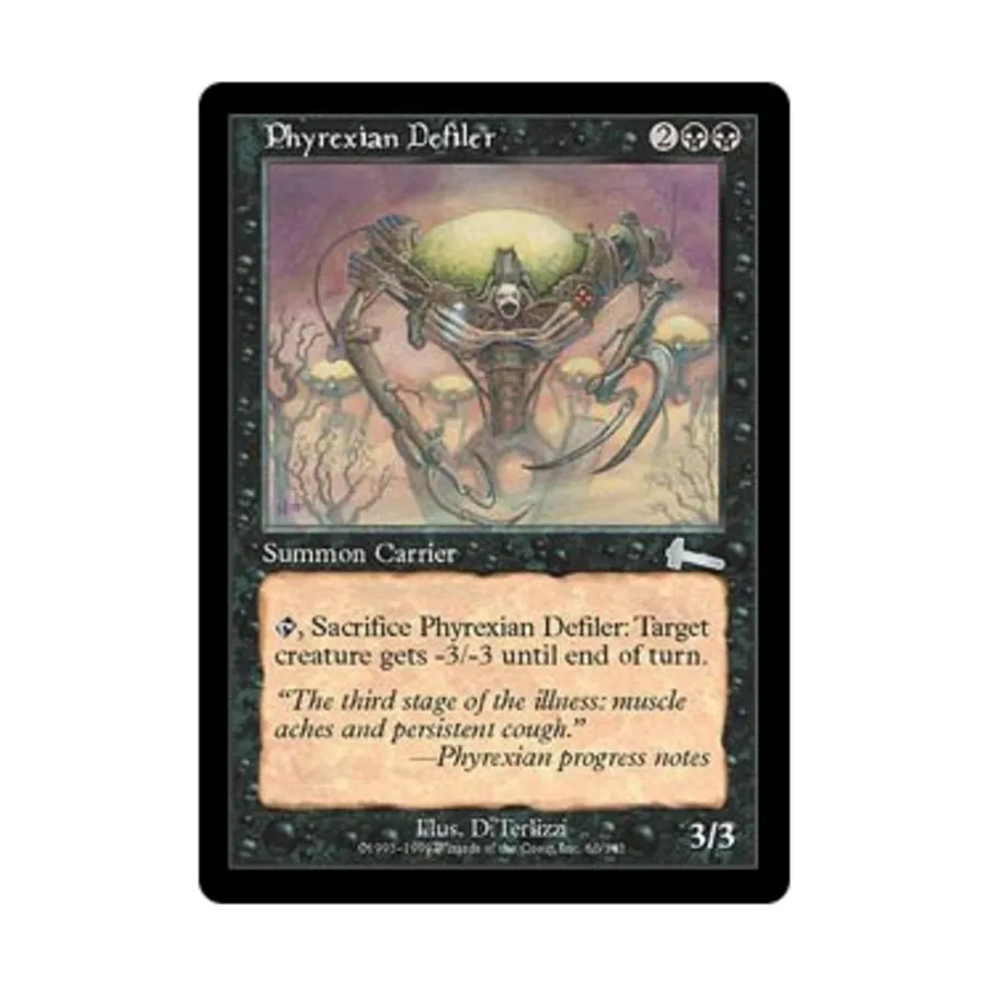 

CCG Фирексийский осквернитель (U), MTG - Urza's Legacy