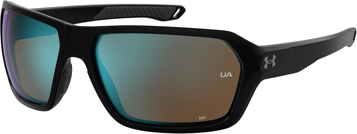 

Мужские солнцезащитные очки Under Armour Ua Recon Square Sunglasses Square Sunglasses, Shiny Black
