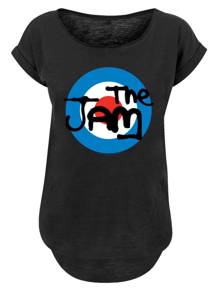 

Длинная футболка с классическим логотипом The Jam Band черного цвета F4NT4STIC, Черный, Длинная футболка с классическим логотипом The Jam Band черного цвета F4NT4STIC
