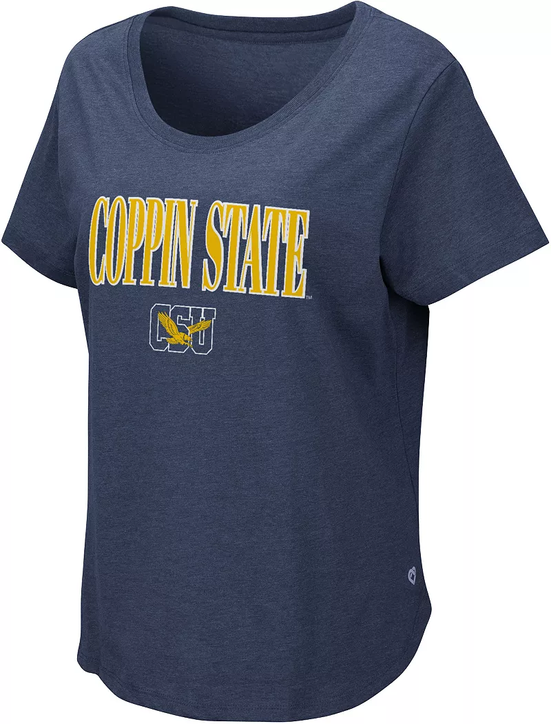 

Женская темно-синяя футболка Colosseum Coppin State Eagles