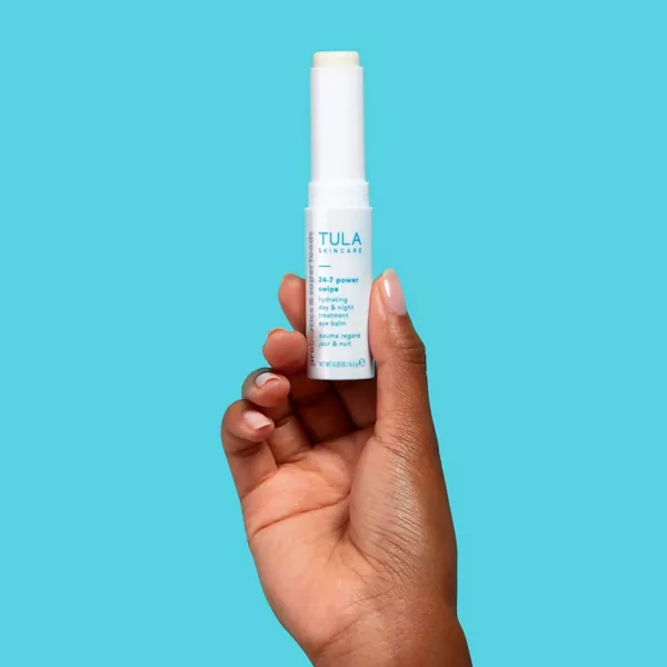 24-7 Power Swipe увлажняющий дневной и ночной бальзам для кожи вокруг глаз Tula Skincare — фото 4