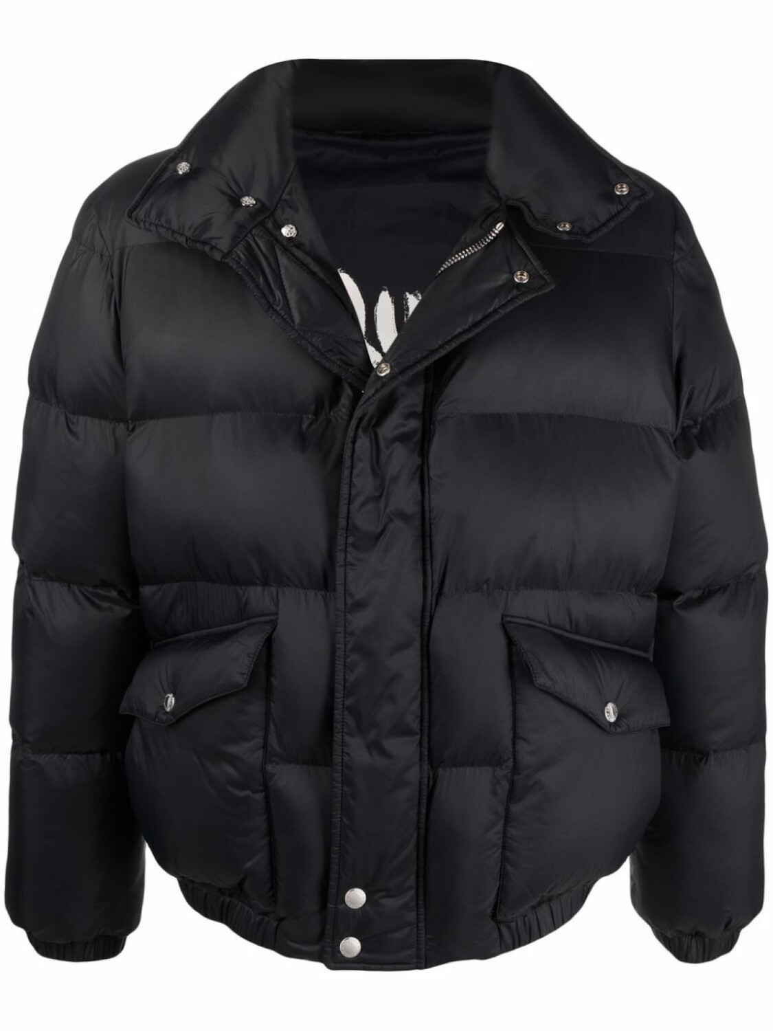 

Alexander McQueen куртка с логотипом, черный