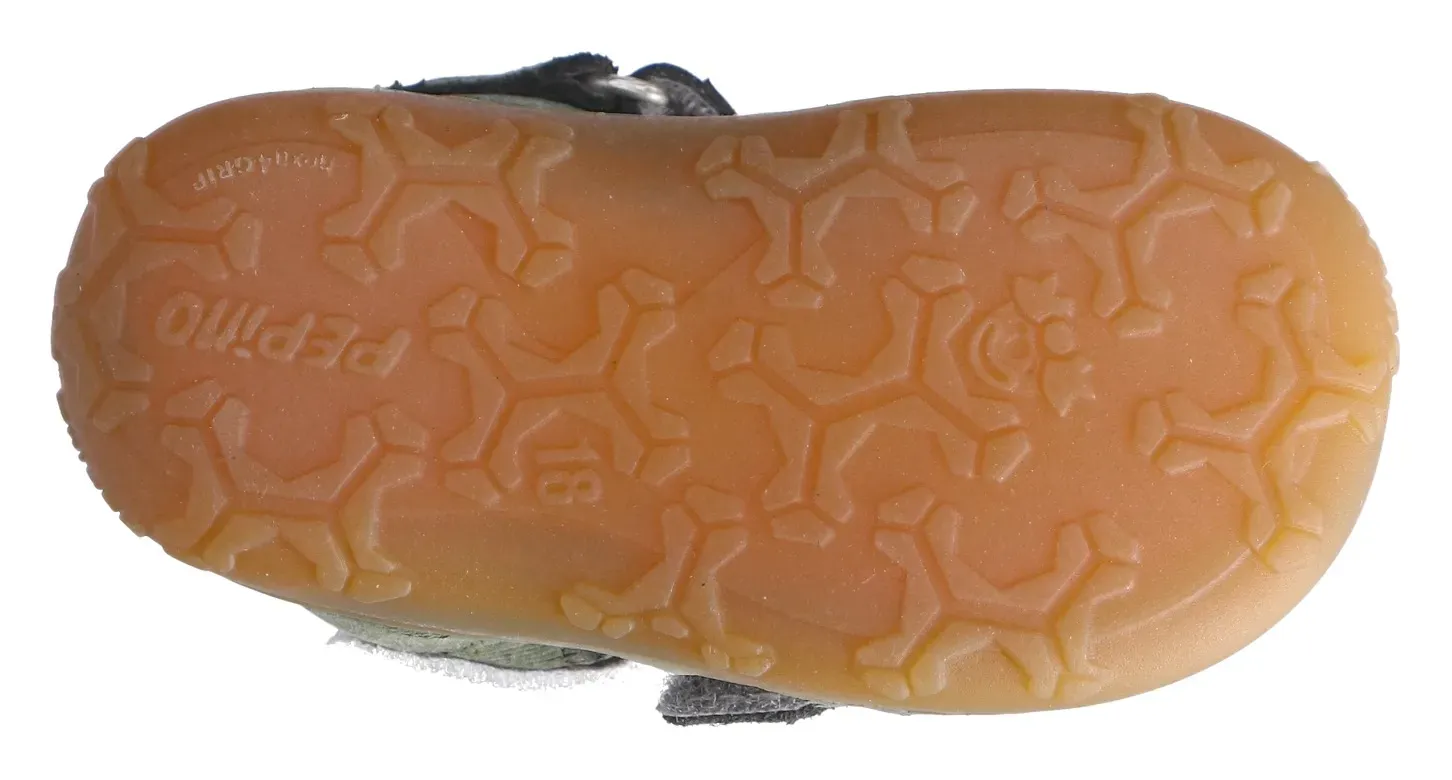Первые прогулочные туфли PEPINO by RICOSTA "Ebi WMS: нормальный", сандалии, туфли на липучке, детские туфли с мягкой кожаной стелькой, цвет Eukalyptus — фото 2