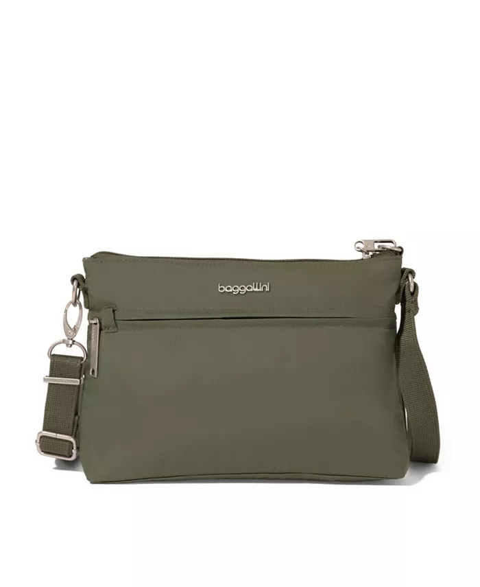 

Сумка-трансформер Securtex Anti-Theft Memento Crossbody Baggallini, зеленый