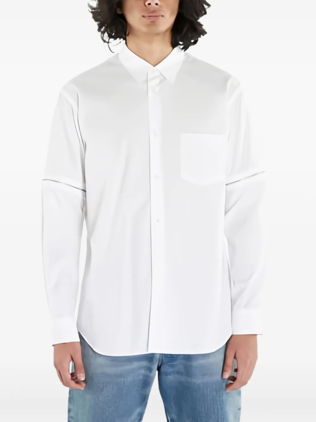

Рубашка с длинными рукавами Comme Des Garçons Shirt, белый
