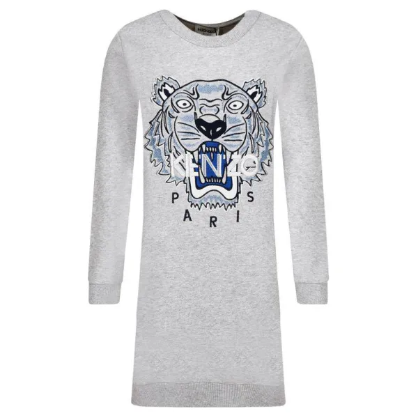 

Платье Kenzo Kids, серый