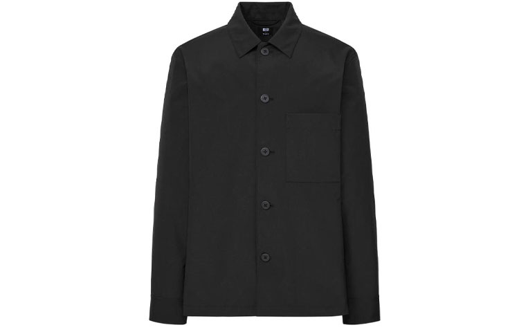 UNIQLO Теория Куртка мужская черная, Black — фото 3